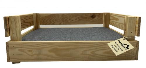 Eco-Box s matrací LUX Grid pro malá plemena (46cm x 31cm)
