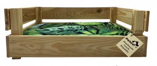 Eco-Box s matrací Jungle pro malá plemena (46cm x 31cm)