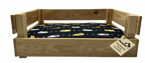 Eco-Box s matrací Dog Latte pro malá plemena (46cm x 31cm)